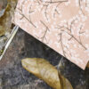 cuaderno artesanal a5 sakura en flor detalle papel Lokta